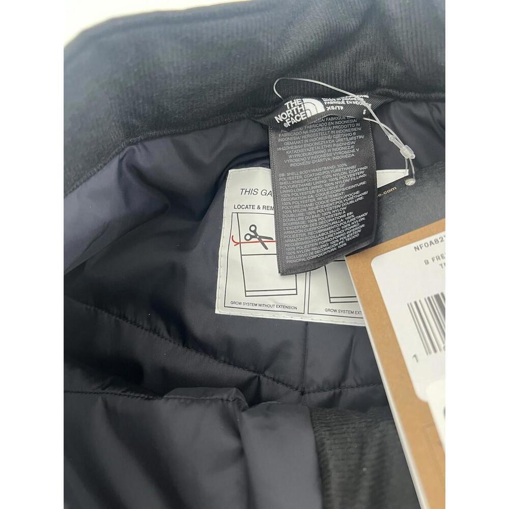 $125 The North Face Kids Girls Freedom Snow Ski Pants Black Size XS (6) - Picture 5 of 8